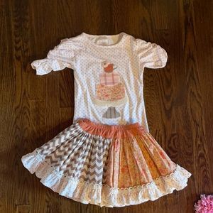 Persnickety girl size 7 outfit